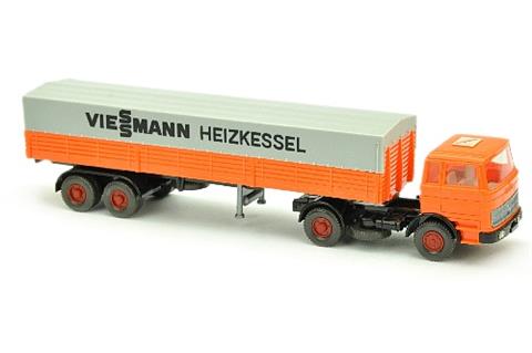 Viessmann/2D - Pr.-Sattelzug MB 1620, hellorange