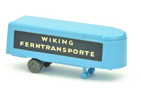 Sattelzug-Auflieger "Ferntransporte", lilablau