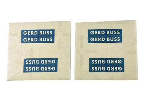 Restposten Aufkleber "Gerd Buss"