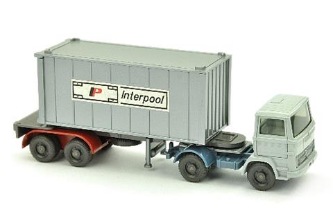 Interpool - Container-Sattelzug MB 1413