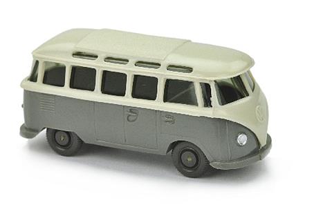 VW T1 Sambabus, perlweiß/betongrau