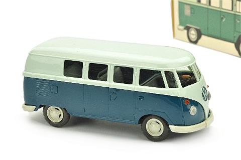 VW Bus (Typ 3), papyrusweiß/d'-azurblau (im Ork)