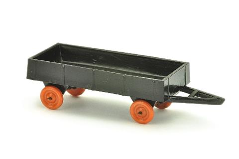 LKW-Anhänger (Typ 2), schwarz (Räder orange)