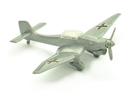 Flugzeug Junkers Ju 87, silbern (Maßstab 1:100)
