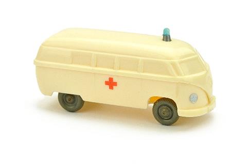 Krankenwagen (Typ 4) VW Bus, cremeweiß