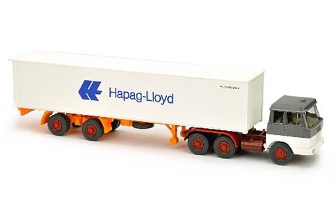 Hapag-Lloyd/7GM - basaltgrau/weiß