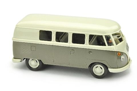 VW Bus (Typ 3), perlweiß/betongrau