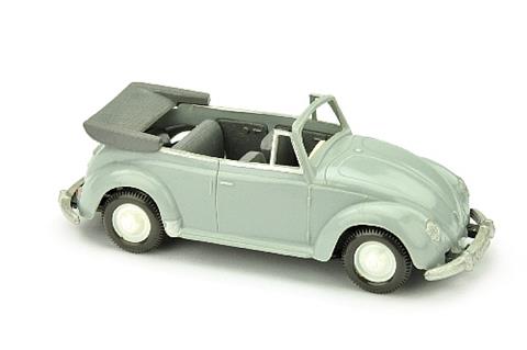 VW Käfer Cabrio (Typ 1, 1:40), silbergrau