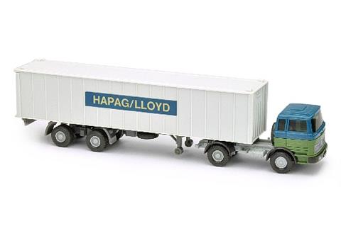 Hapag-Lloyd/2GI - MB 1620, azurblau/d'maigrün