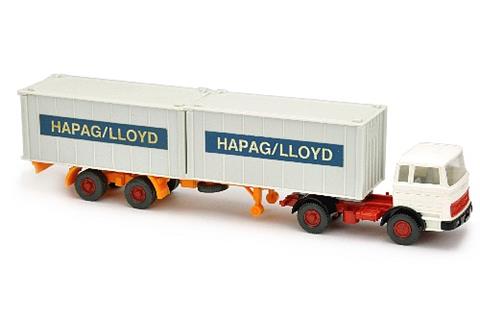 Hapag-Lloyd/2PP - MB 1620, weiß (Grill rot)