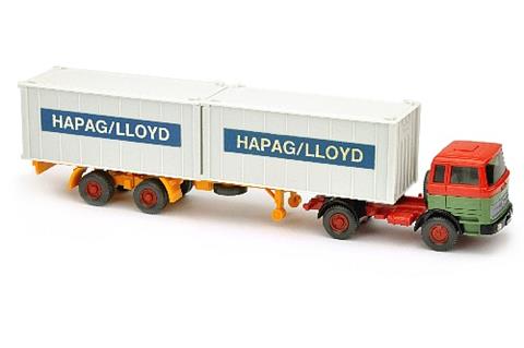 Hapag-Lloyd/2EI - MB 1620, rot/dunkelmaigrün