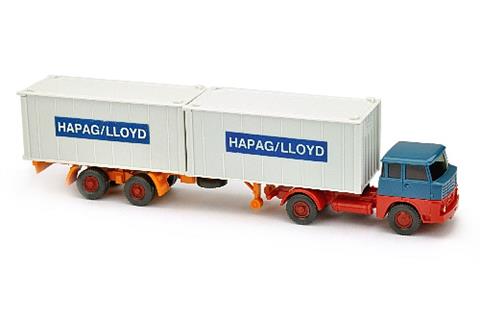 Hapag-Lloyd/6B - Henschel HS 14, azurblau/rot