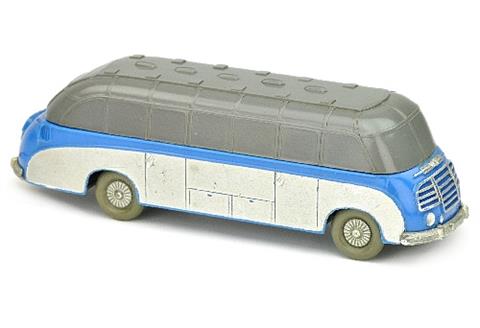 Setra-Bus, himmelblau (Dach basaltgrau, 2.Wahl)