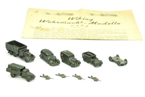 Konvolut 10+1 Wehrmachtsmodelle