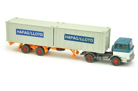 Hapag-Lloyd/2GQ - MB 1620, azurblau/altweiß
