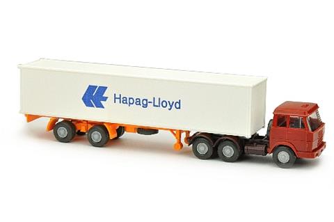 Hapag-Lloyd/7BB - Hanomag, weinrot