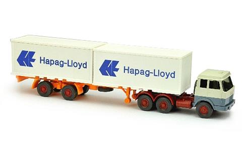 Hapag-Lloyd/7OE - Hanomag, perlweiß/graublau