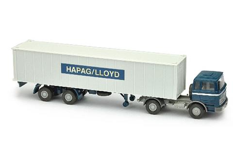 Container-Sattelzug MB 1620 Hapag-Lloyd (breit)