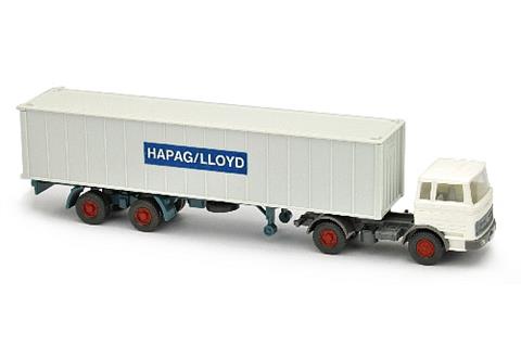 Container-Sattelzug MB 1620 Hapag-Lloyd (schmal)