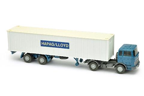 Container-Sattelzug MB 1620 Hapag-Lloyd (schmal)