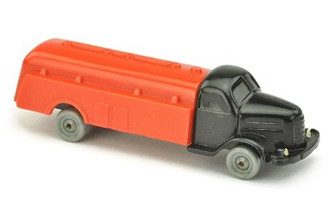 Tankwagen Dodge, schwarz/orangerot