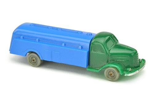 Tankwagen Dodge, dunkelgrün/himmelblau