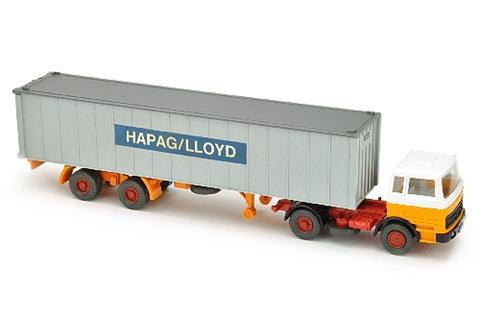 Hapag-Lloyd/2PB - MB 1620, weiß/h'orangegelb