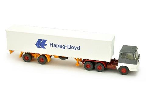 Hapag-Lloyd/7GM - Hanomag, basaltgrau/weiß