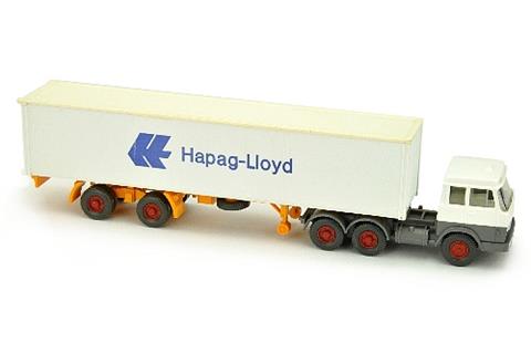 Hapag-Lloyd/7MG - Hanomag, weiß/basaltgrau