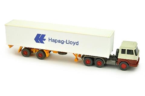 Hapag-Lloyd/7OL - Hanomag, perlweiß/rotbraun