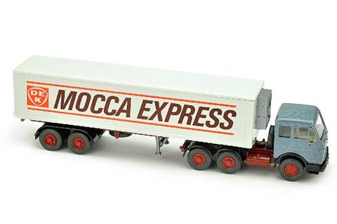 DEK Mocca Express - Koffer-Sattelzug MB 2632