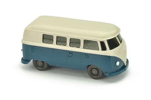 VW T1 Bus (alt), braunweiß/d'-azurblau