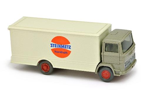 Koffer-LKW MB 1317 Steinmetz (Kabine betongrau)
