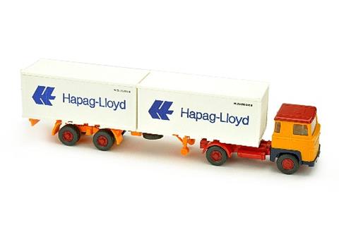 Hapag-Lloyd/10B - Scania 110, chromgelb