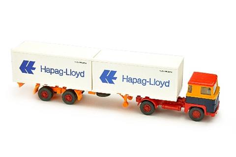 Hapag-Lloyd/11A - Scania 111, chromgelb/stahlblau