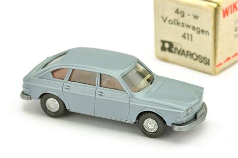 VW 411, hellgraublau (im Rivarossi-Ork)