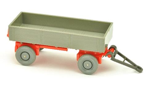 LKW-Anhänger (Typ 5), betongrau/orangerot