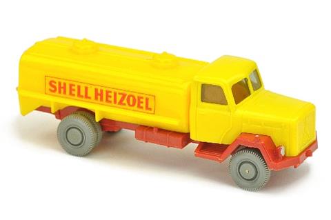Tankwagen Saturn Shell Heizöl, gelb