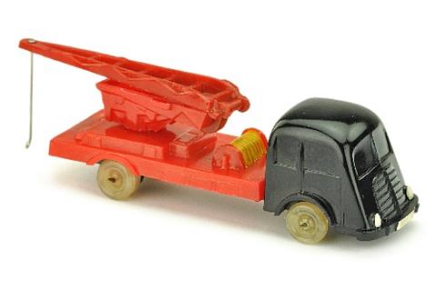 Kranwagen Fiat, schwarz/misch-rot