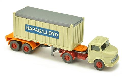 Hapag-Lloyd - MB 1413 (Container hellgelbgrau)