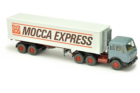 DEK Mocca Express - Koffer-Sattelzug MB 2632