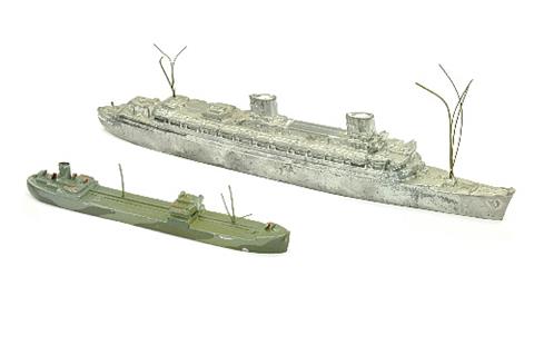 Konvolut 2 Schiffe (Vorkrieg)