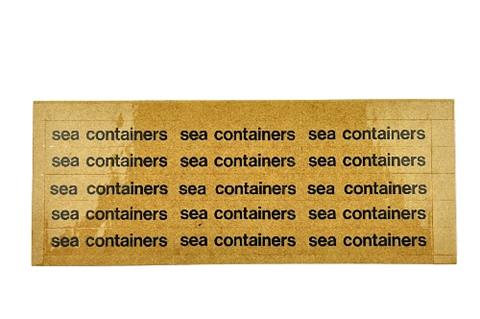 Restposten Folien für Werbemodell Sea Containers