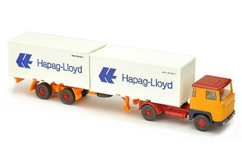 Hapag-Lloyd/10B - Scania 110, chromgelb