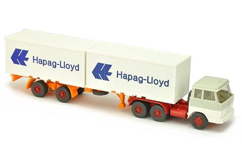 Hapag-Lloyd/7PN - Hanomag, grauweiß/weiß