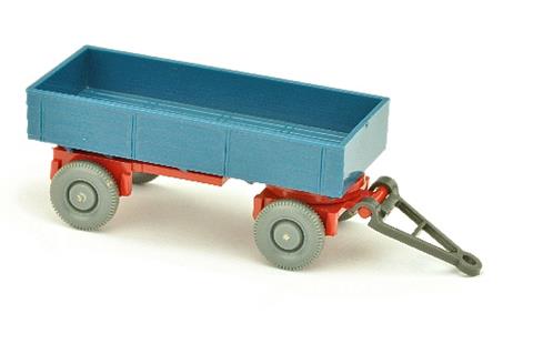 LKW-Anhänger (Typ 5), azurblau/rot