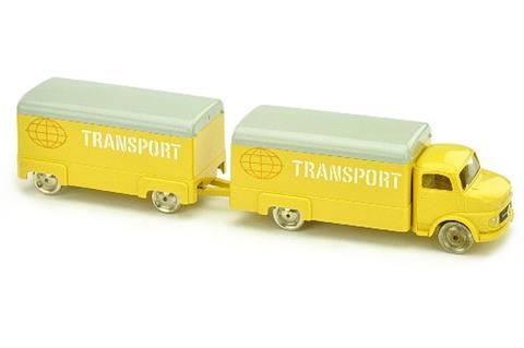 Lego - Kofferzug MB 1413 "Transport", hellgelb