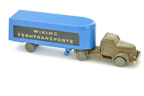 Sattelzug White (Typ 2) Ferntransporte, himmelblau