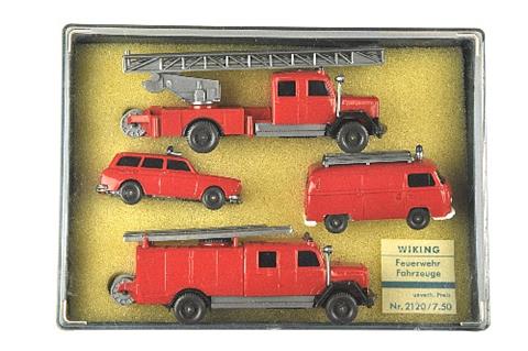 Geschenkpackung Feuerwehr (um 1973)