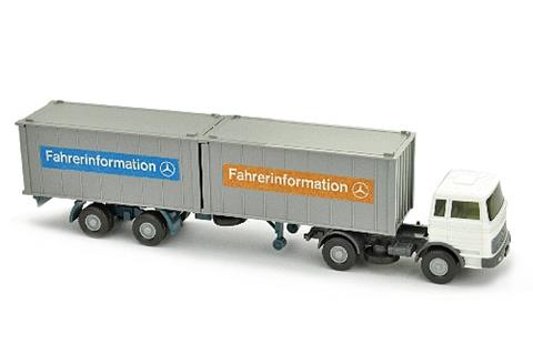 Fahrerinformation/2A - Container-SZ MB 1620